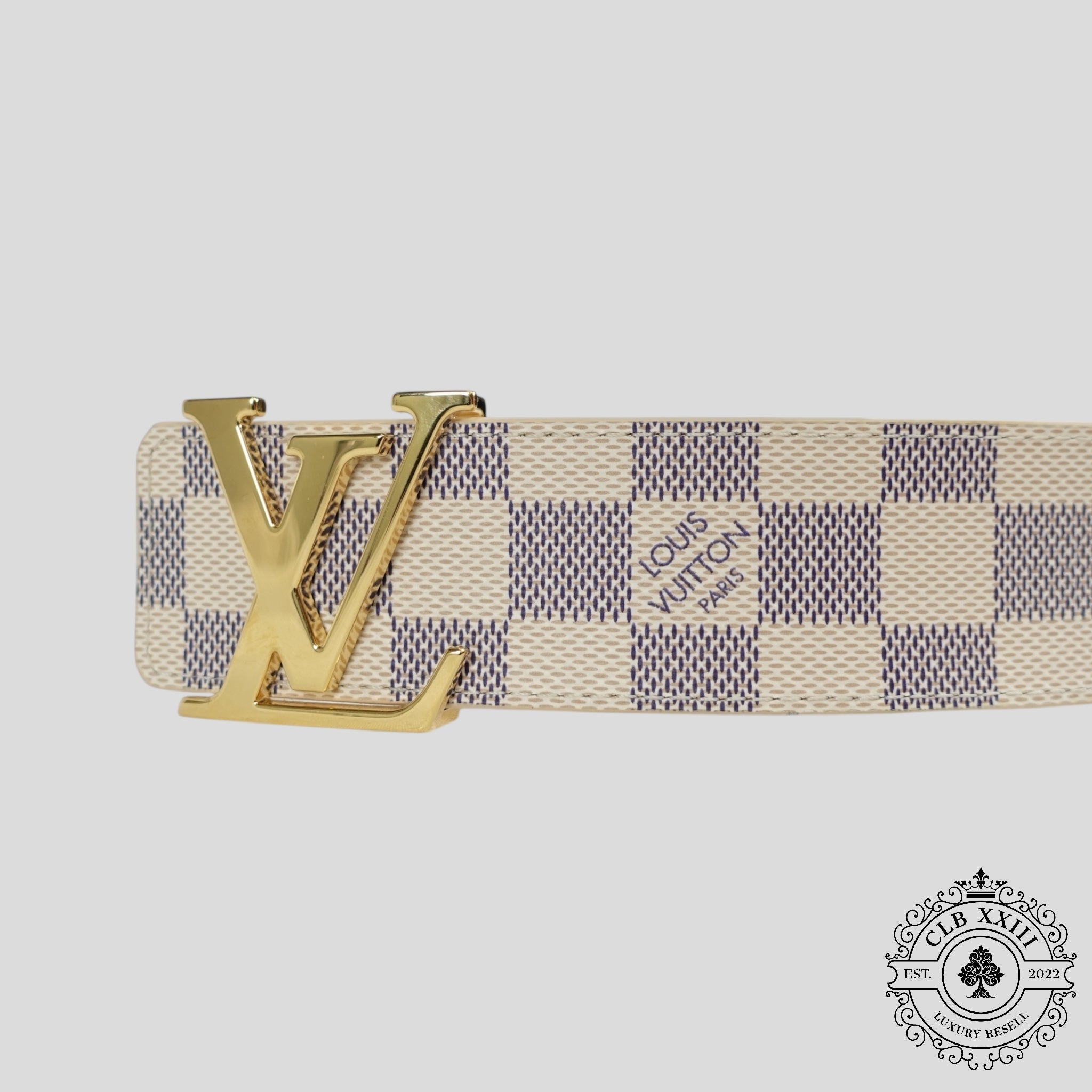 Louis Vuitton Damier Print Belt