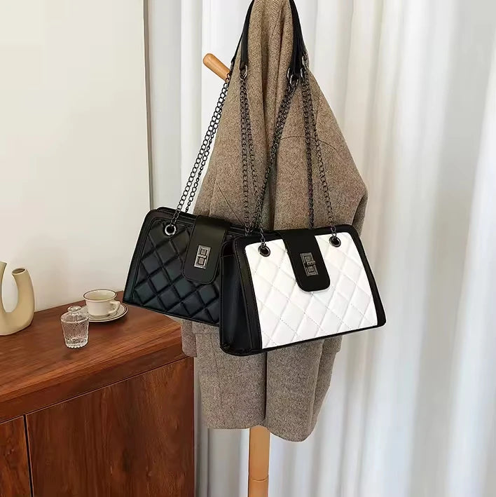 2025 Wholesale Women Shoulder Bag Shoulder Large Ladies Designer Hand Bags Women Handbag Branded Pu Leather Ladies Sling Bag