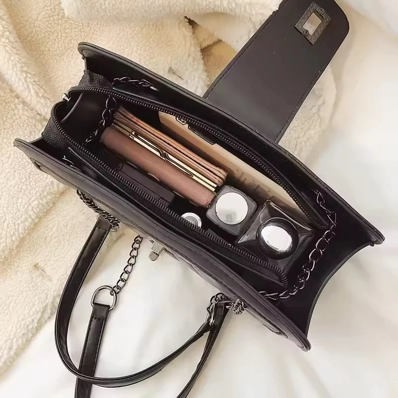 2025 Wholesale Women Shoulder Bag Shoulder Large Ladies Designer Hand Bags Women Handbag Branded Pu Leather Ladies Sling Bag