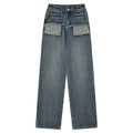 Custom Baggy Straight Wide Leg Fashion Wide Leg Denim Designer Fashion Jeans