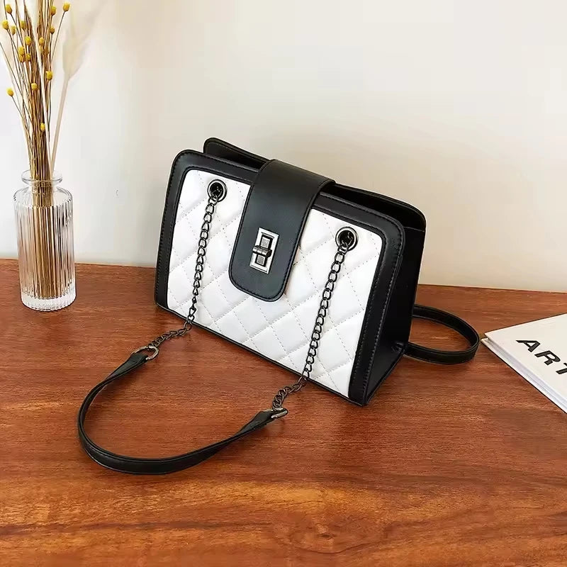 2025 Wholesale Women Shoulder Bag Shoulder Large Ladies Designer Hand Bags Women Handbag Branded Pu Leather Ladies Sling Bag