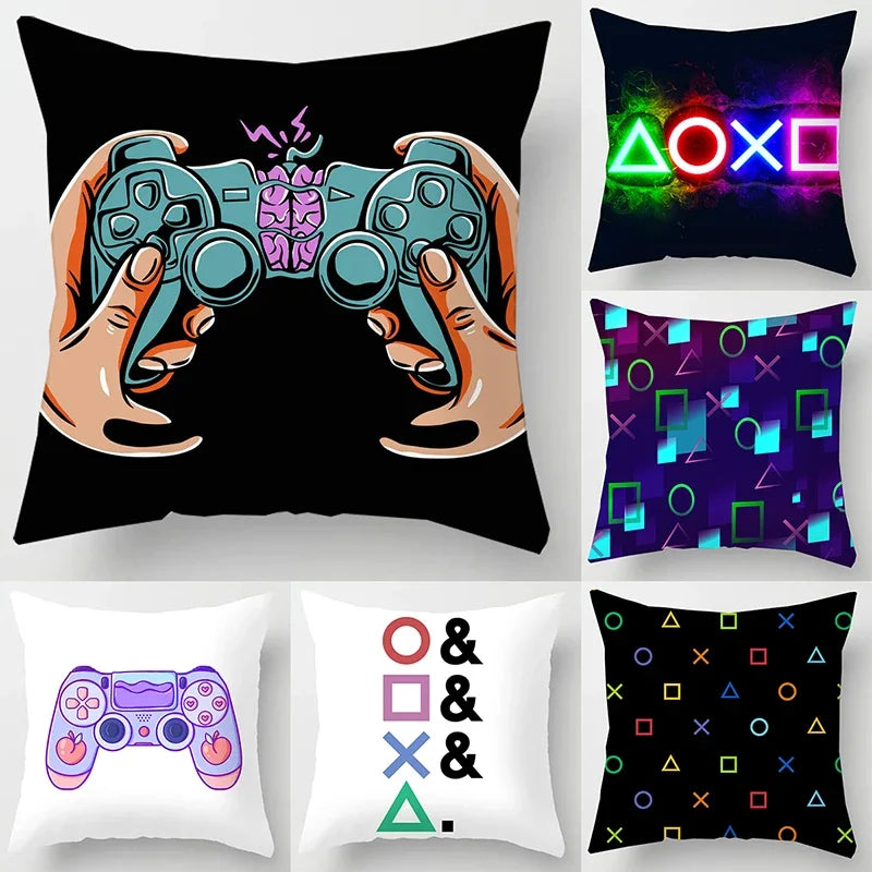 45x45cm TV Game Pillowcase Cushion Cover