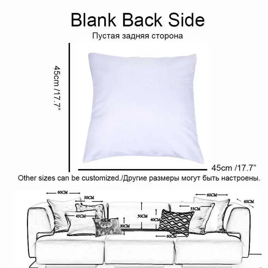 45x45cm TV Game Pillowcase Cushion Cover