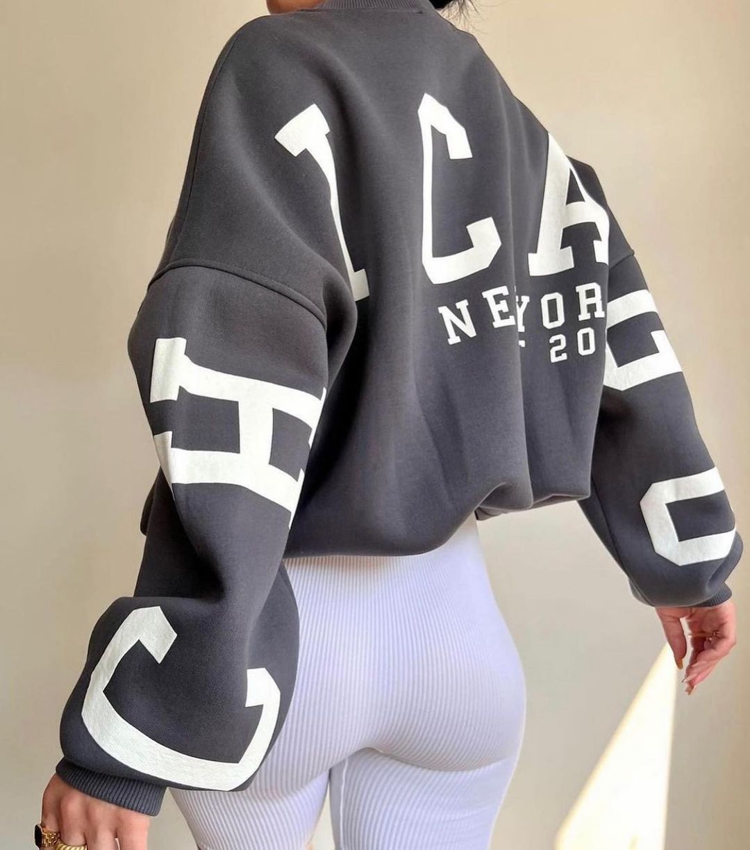 Woman’s Sweatshirt Long Sleeve Loose Hoodie