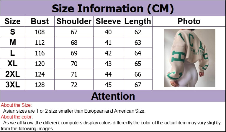 Woman’s Sweatshirt Long Sleeve Loose Hoodie