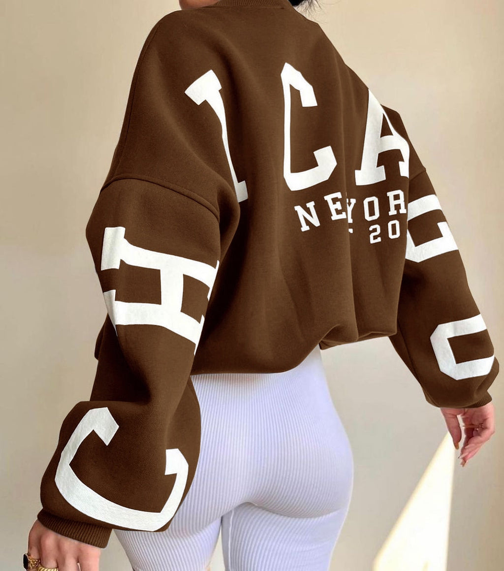 Woman’s Sweatshirt Long Sleeve Loose Hoodie