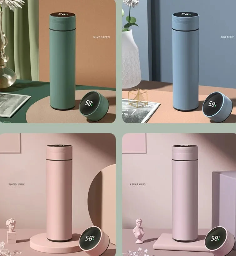 Water bottle Temperature Display Thermos Cup
