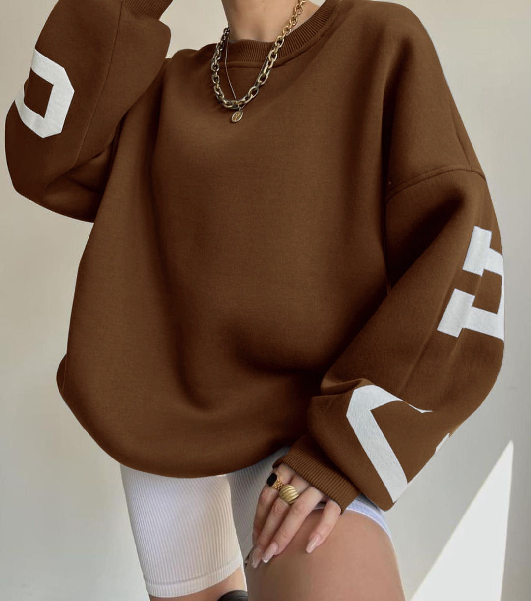 Woman’s Sweatshirt Long Sleeve Loose Hoodie