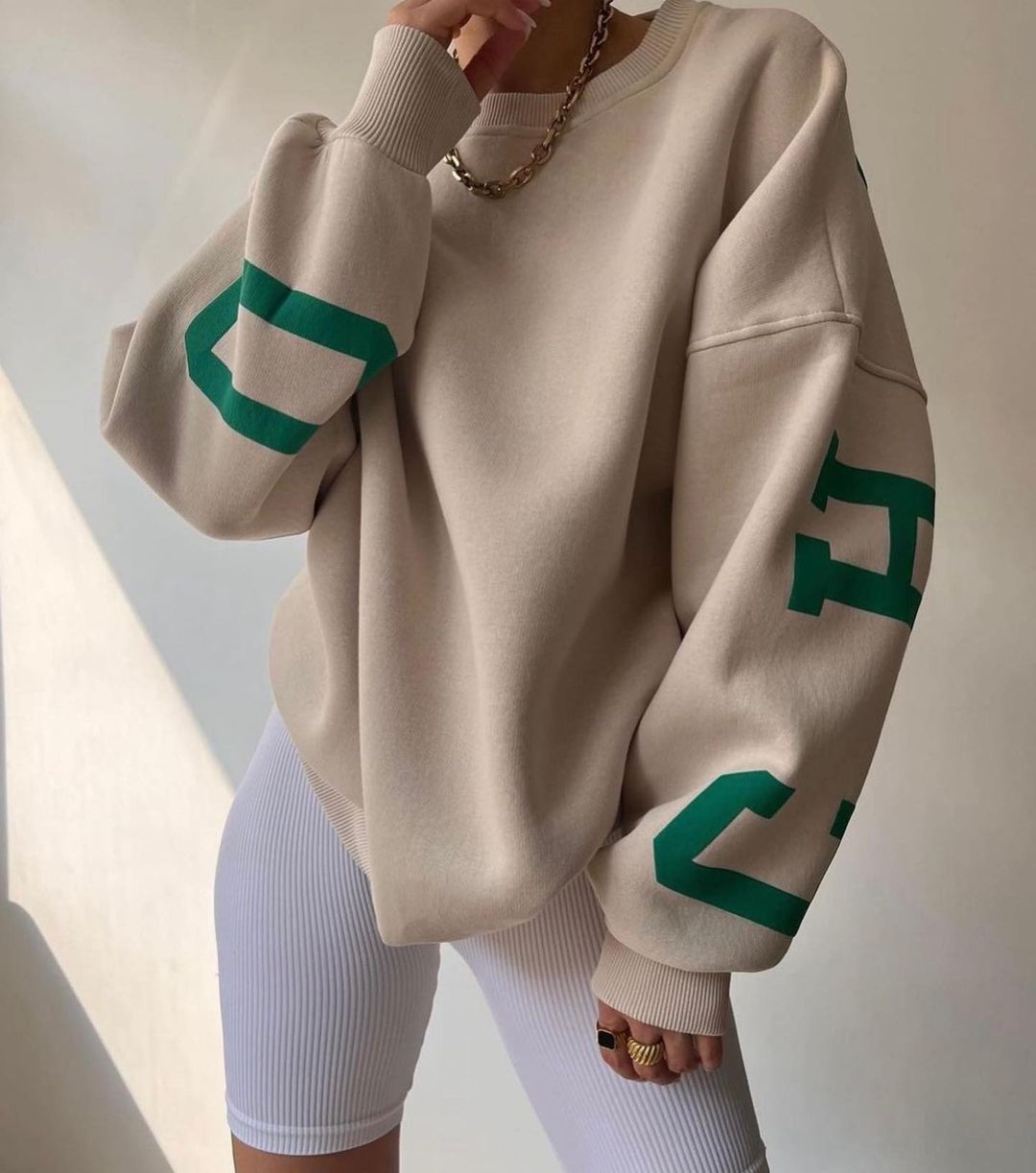 Woman’s Sweatshirt Long Sleeve Loose Hoodie
