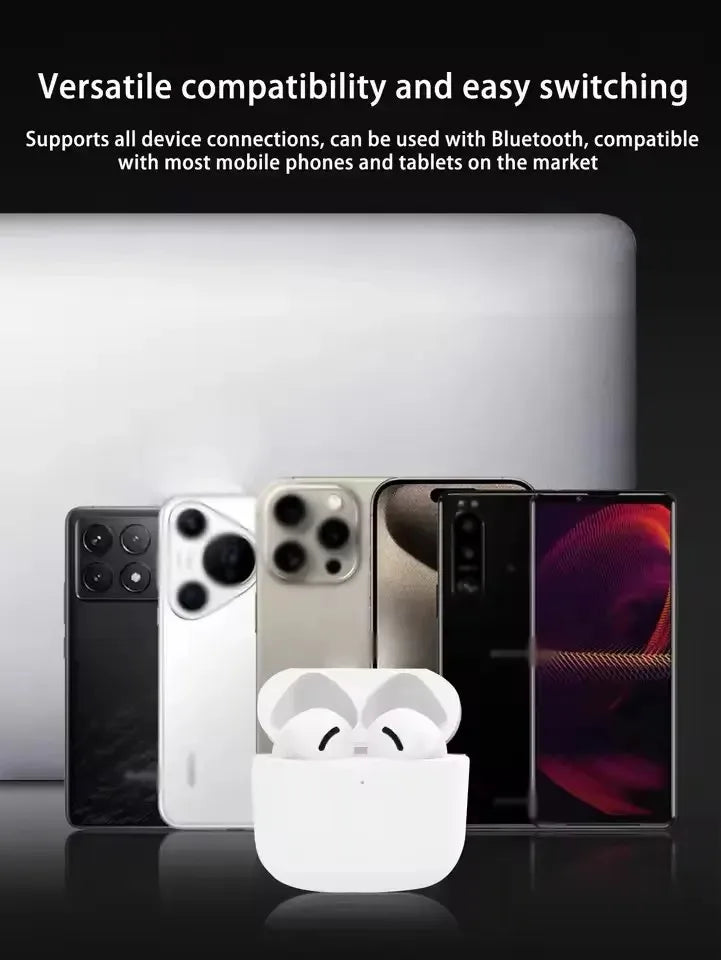 Wireless Bluetooth Earphones Noise Reduction With Microphone