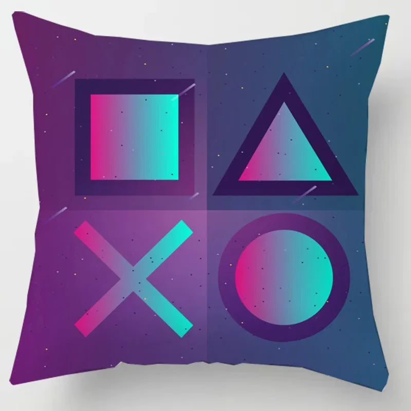 45x45cm TV Game Pillowcase Cushion Cover