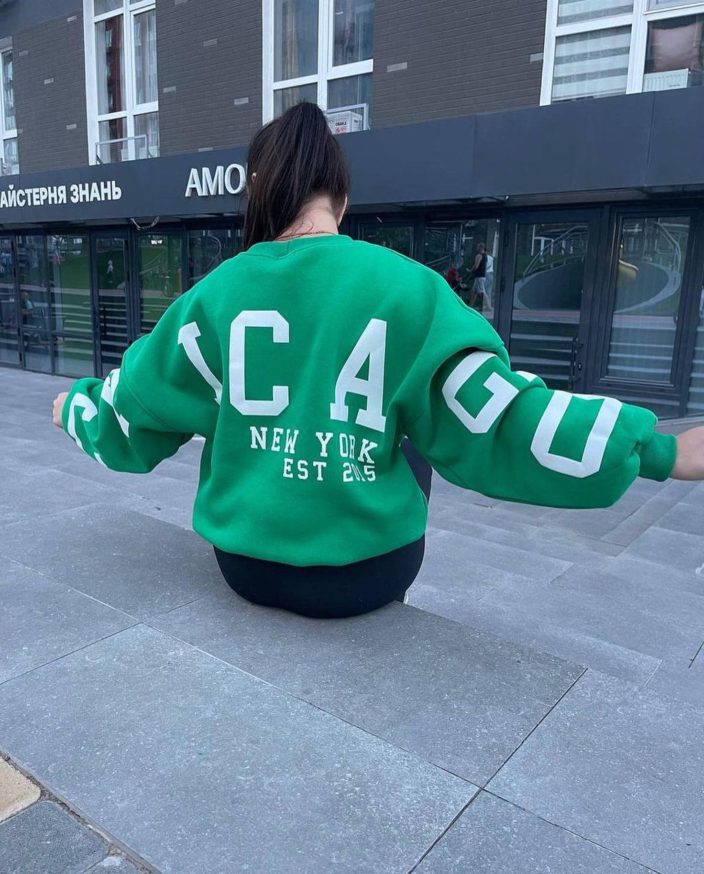 Woman’s Sweatshirt Long Sleeve Loose Hoodie