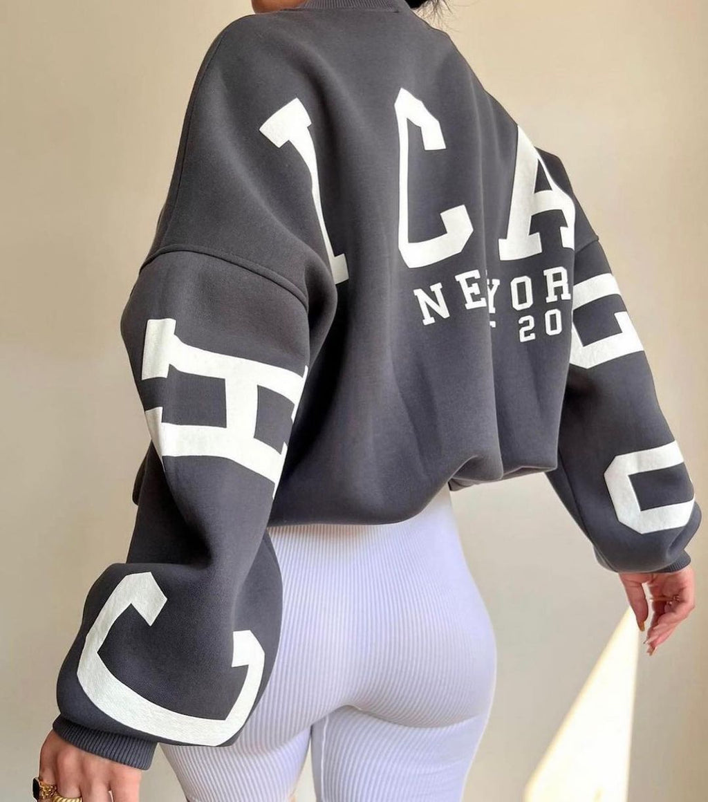 Woman’s Sweatshirt Long Sleeve Loose Hoodie