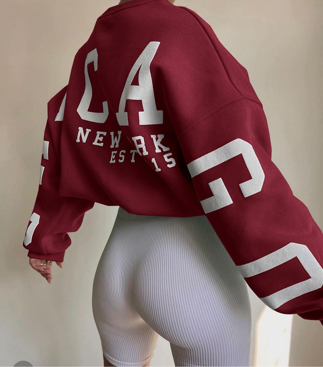 Woman’s Sweatshirt Long Sleeve Loose Hoodie