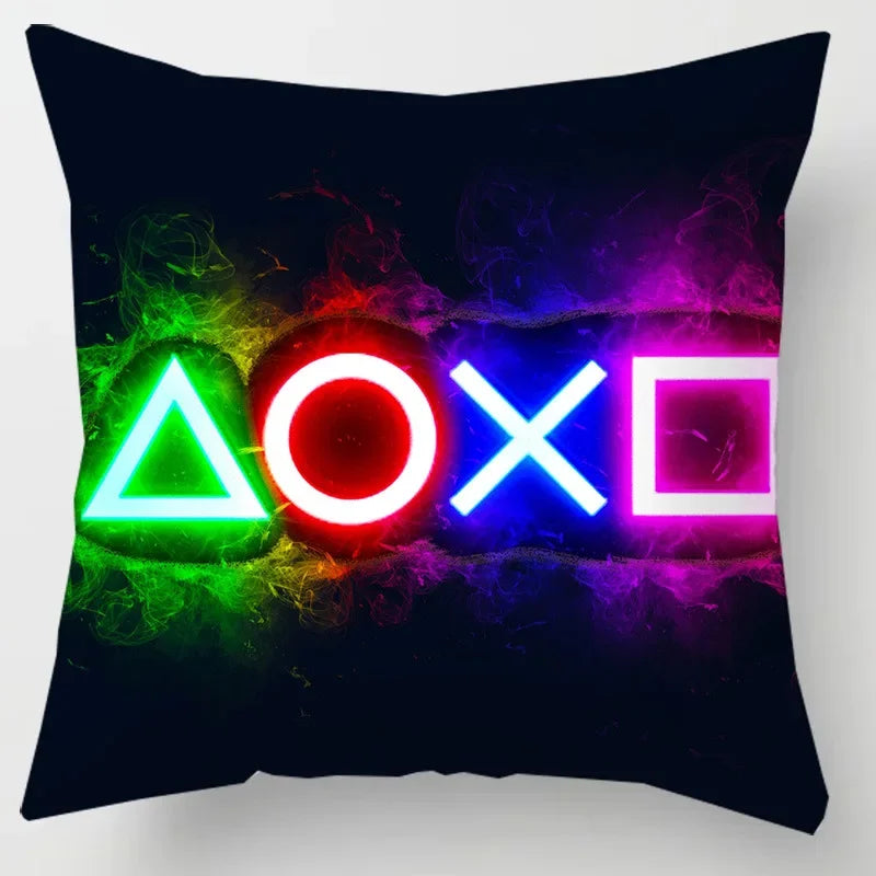 45x45cm TV Game Pillowcase Cushion Cover