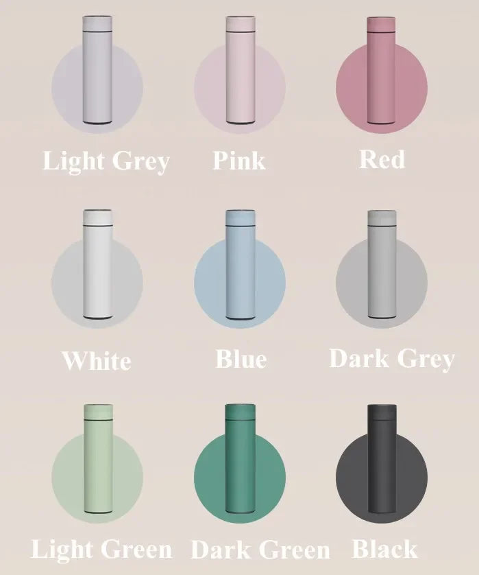 Water bottle Temperature Display Thermos Cup