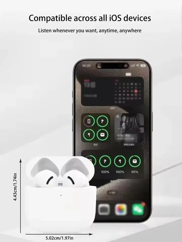 Wireless Bluetooth Earphones Noise Reduction With Microphone