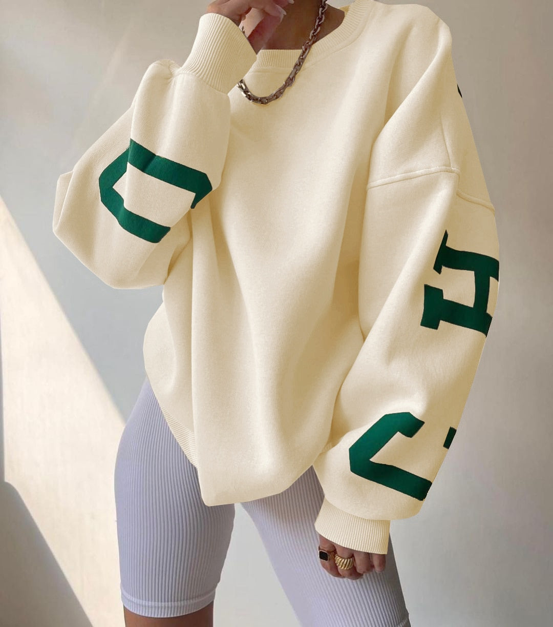 Woman’s Sweatshirt Long Sleeve Loose Hoodie