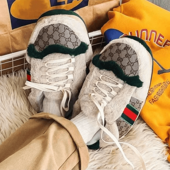 Sneaker Slippers  Gucci inspired