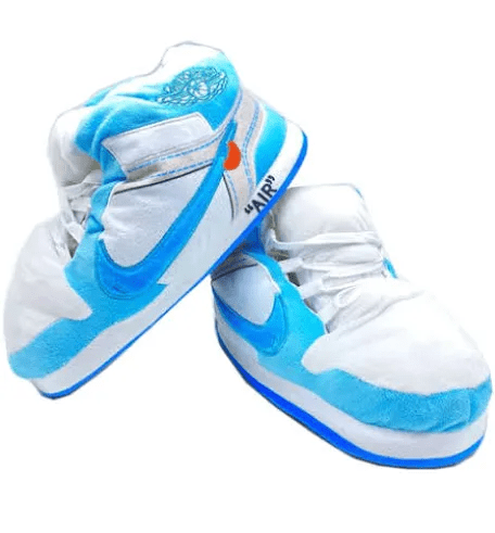 Sneaker Slippers Off-White OG blue  Jordan 1