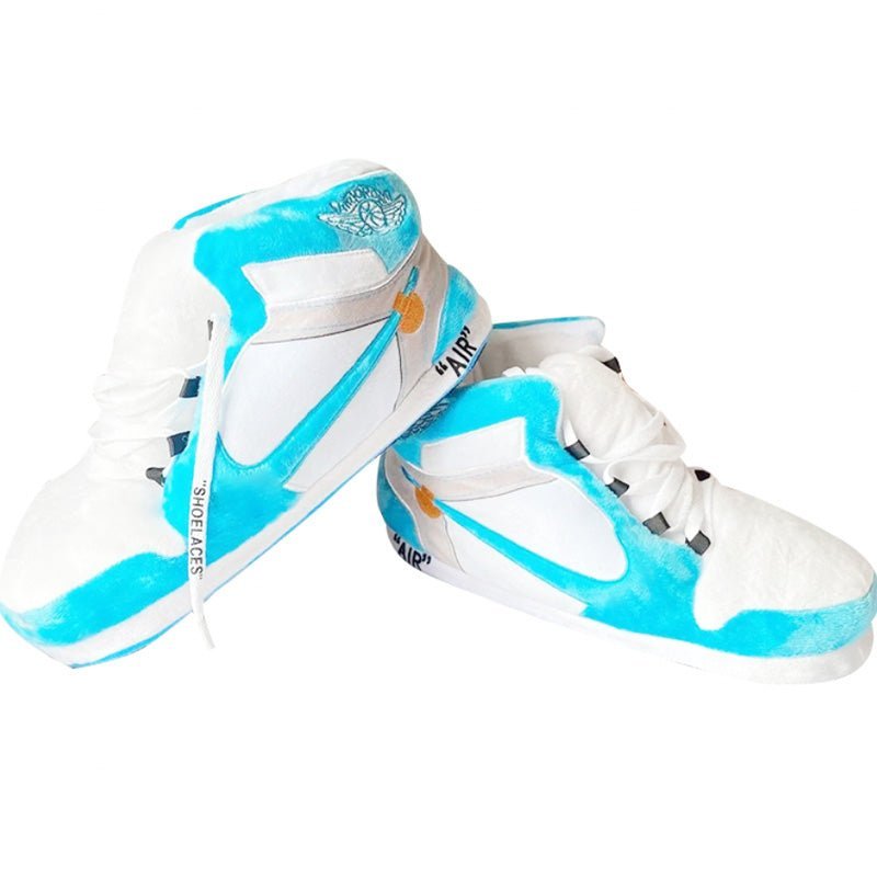 Sneaker Slippers Off-White OG blue  Jordan 1